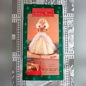 1994 Holiday Barbie Stocking Hanger from Hallmark